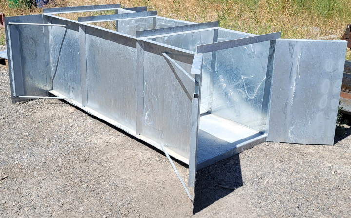 Funnel Ramps ramp_flume_welded - IEI